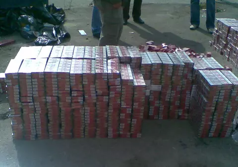 5 200 pachete de ţigări de contrabandă confiscate de inspectorii vamali Siret
