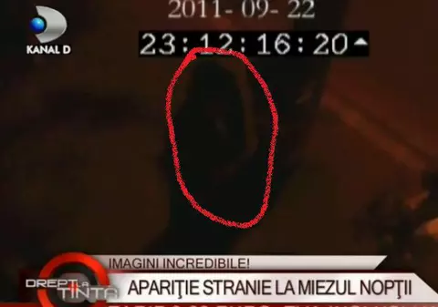 Apariţie stranie la miezul nopţii, în Bucureşti. Credeţi că este vorba de o fantomă?