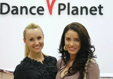 Fosta bebeluşă Oana Ioniţă a inaugurat Dance Planet Gym