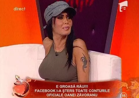 Oana Zăvoranu e foc și pară. Facebook i-a șters toate conturile oficiale