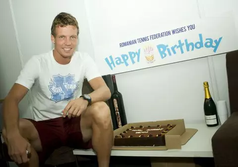 Foto | Uite cum a fost sărbătorit Tomas Berdych de români!