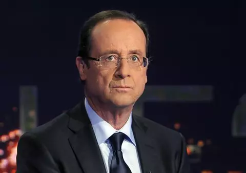 Preşedintele Franţei, Francois Hollande, în prima sa vizită în România