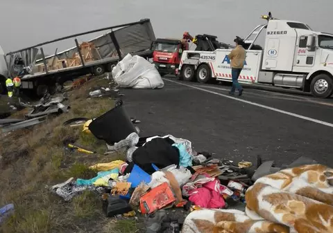 Şoferul TIR-ului implicat în accidentul din Ungaria, plasat în stare de arest