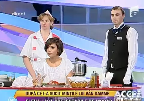 Andreea Popescu vrea să mănânce încontinuu, timp de două ore