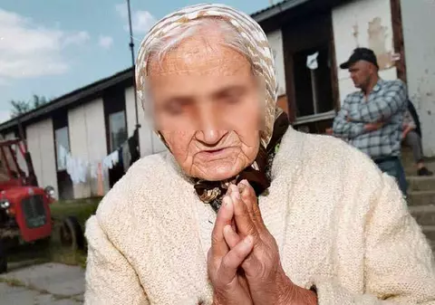 O bătrână a fost bătută de nepotul ei pentru un leu