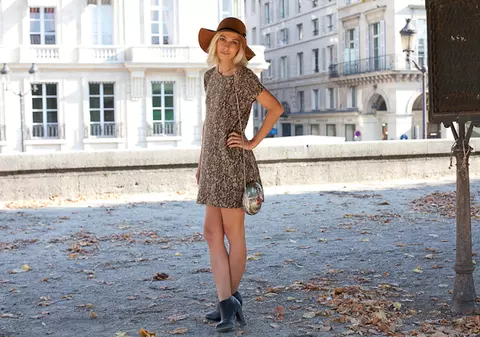 Dana Rogoz, în revistele de modă din Paris