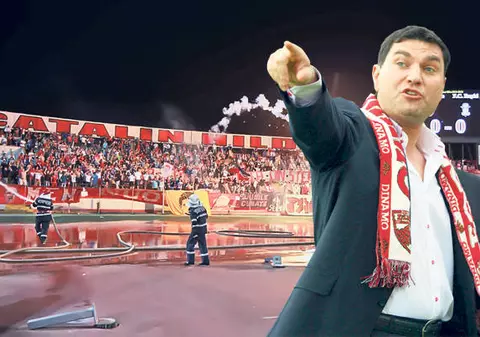 Dinamo a fost amendată de UEFA cu 25.000 de euro 