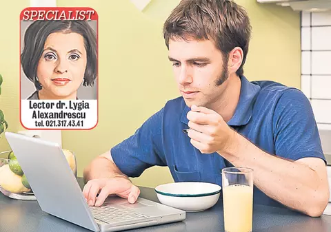 Mesele pe fugă duc la gastrită