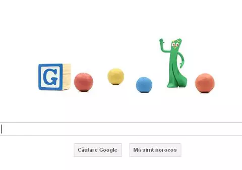 Google îl omagiază pe Art Clokey, creatorul personajului Gumby, la 90 de ani de la naştere