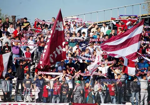 Jandarmii sunt cu ochii pe huligani! Fanii rapidişti, cei mai răi din campionatul intern