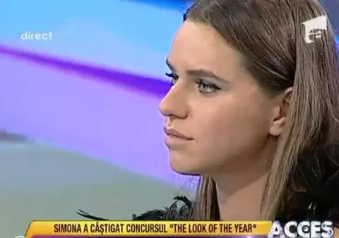 Simona Untaru, câştigătoarea trofeului Look of The Year, în Italia: "Visul meu este să fac modeling în afară"