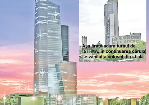 Uite ce zgârie-nori face Ţiriac!