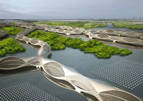 Foto | Uite oraşul plutitor al viitorului