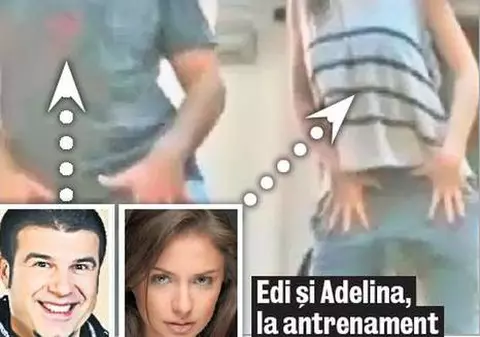 Adelina Chivu va dansa pe ritmuri R&B cu Edi Stancu, pentru o micuţă balerină