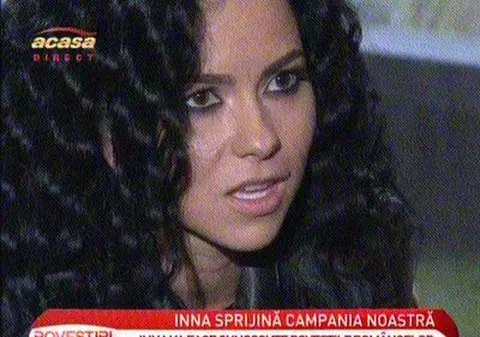 Inna: ”Oricât de frumos ar fi un bărbat sau casa voastră, nu trebuie să accepți violența. Ia-o de la capăt!