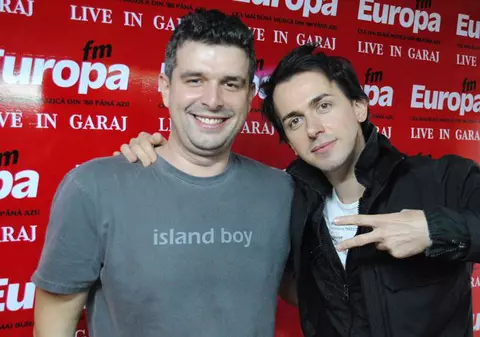 Keo cântă în garajul Europa FM
