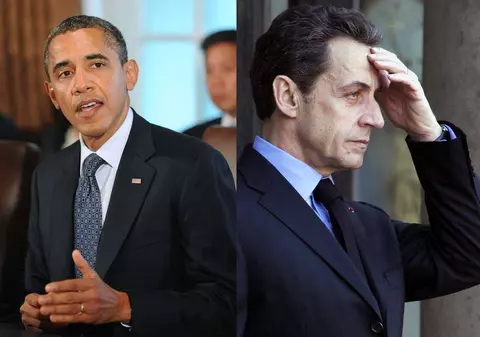 Reacţie întârziată! Barack Obama l-a felicitat pe Nicolas Sarkozy pentru naşterea fiicei sale!