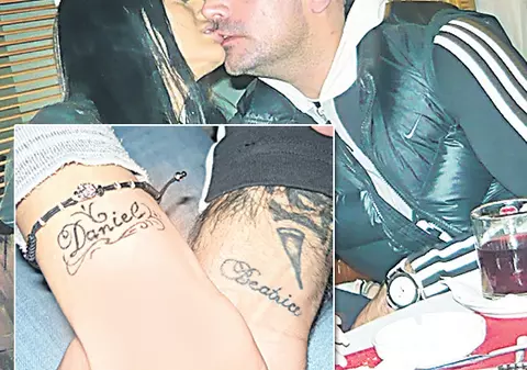 Beatrice Tican şi Daniel Neacşu şi-au jurat iubire prin tatuaje