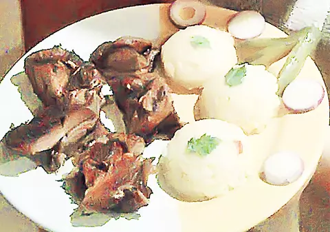 O reţetă sănătoasă | «Cupole» cu friptură de porc