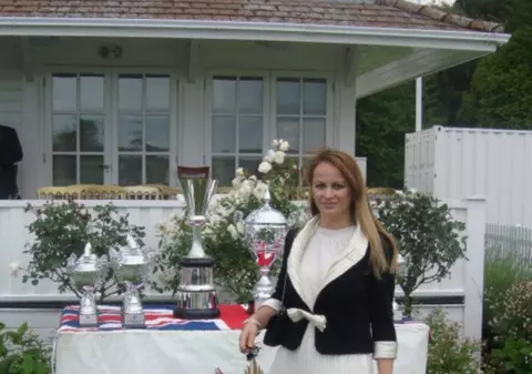 Delia Antal, invitata prinţului Rashid Al Habtoor din Dubai