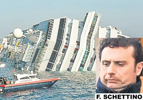 Căpitanul navei naufragiate Costa Concordia: «Nu am fugit, am căzut într-o barcă de salvare»