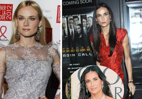 Vă place de frumoasa Demi Moore, blondă? 