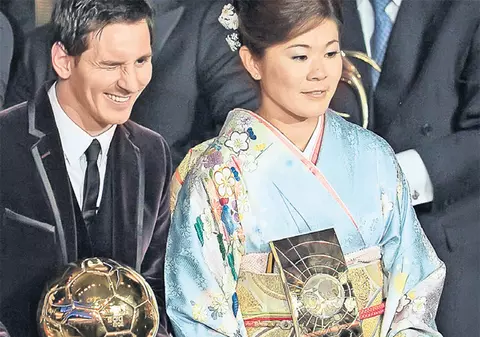Homare Sawa, Messi în varianta feminină