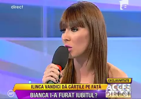 Bote: "Ilinca, Marica nu te-a înşelat cu Bianca"