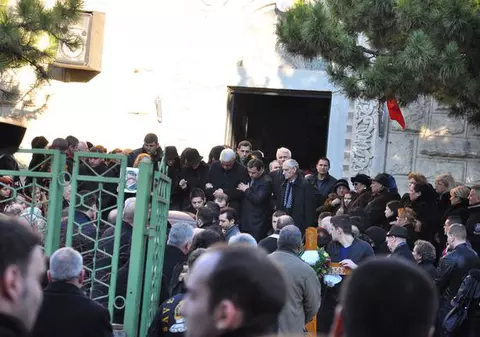 George Parteca, fiul afaceristului din Constanţa, înmormântare cu scandal | FOTO