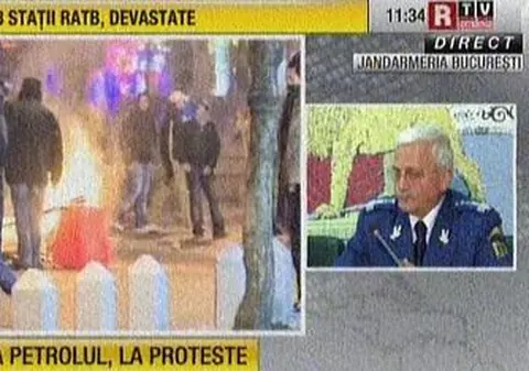 Reprezentanții Jandarmeriei atrag atenția: ”Pagubele produse de protestatari vor fi plătite din banii contribuabililor”
