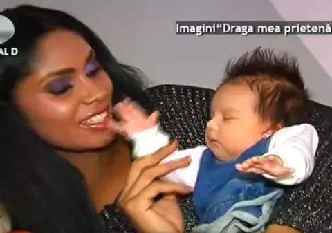 Laurette îşi botează fetiţa în Israel
