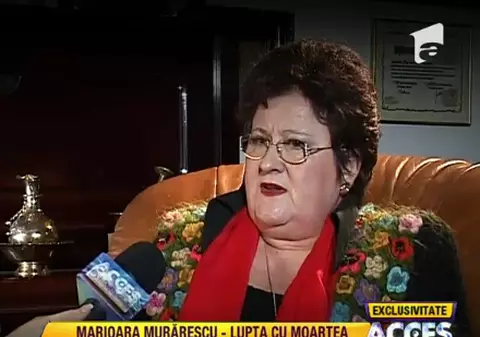 Marioara Murărescu: "Munca, prietenii şi familia mă ajută să lupt cu cancerul"