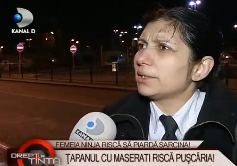 Femeia care l-a bătut pe "țăranul cu Maserati", snopită în bătaie. Tânăra gravidă riscă să piardă sarcina