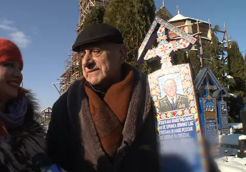 Viorel Lis, fostul primar al Bucureştiului are cruce cu epitaf în „Cimitirul vesel” de la Săpînţa