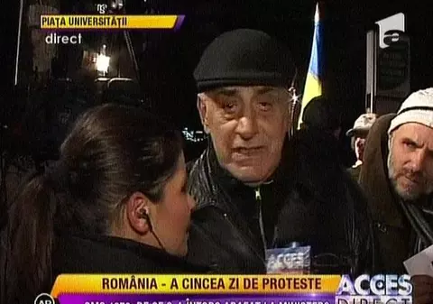 Viorel Lis, alungat din Piața Universității! Vezi de ce! FOTO