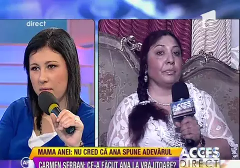 Vrăjitoarea Sidonia: "Ana mi-a cerut să-şi piardă vocea Carmen Şerban"