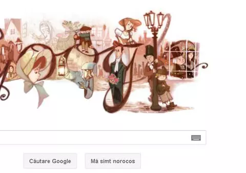 Google celebrează 200 de ani de la naşterea lui Charles Dickens