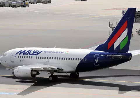 Zborurile companiei ungare Malev, întrerupte din cauza falimentului