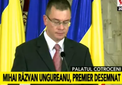 Ungureanu: "Prioritatea mea esenţială e stabilitatea economică şi politică a României"