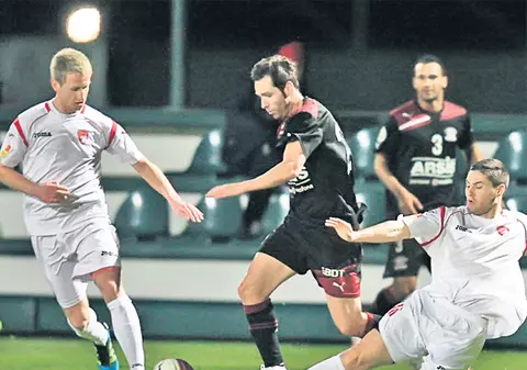 Adrian Grigore, un cvasidebutant, a salvat Rapidul în meciul cu Radnicki