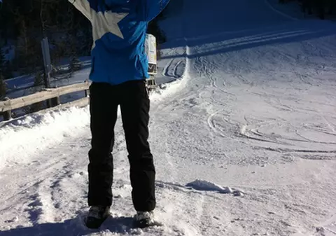 Raluca Arvat s-a îndrăgostit de pârtiile din Austria! A mers, pentru al treilea an consecutiv, în aceeaşi staţiune!