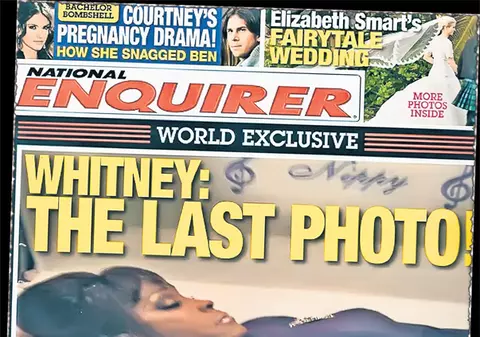 Poza cu Whitney Houston în coşciug a costat un milion de dolari?