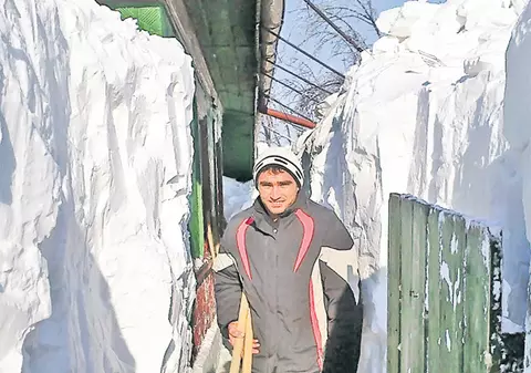 A săpat o zi întreagă ca să-şi salveze străbunicul