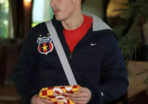 Bogdan Stancu a pătimit în tribună la Steaua – Gaz Metan