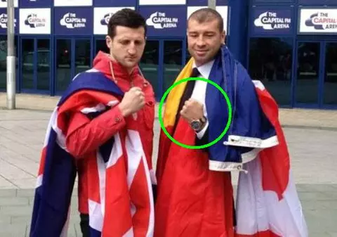 Bute a purtat un ceas de 40.000 de dolari la întâlnirea cu Froch