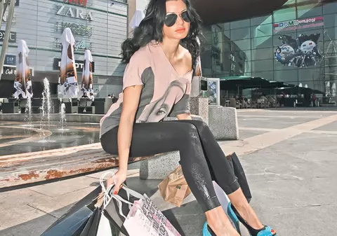 La shopping, ca o divă