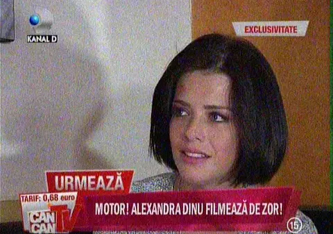 Alexandra Dinu și-a tuns buclele blonde și s-a vopsit șatenă pentru un rol. Vezi dacă s-ar dezbrăca într-un film!