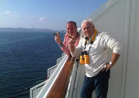 Copia Titanicului a acostat. Afaceristul Cornel Tăbăcaru povesteşte cum a fost călătoria | EXCLUSIV 