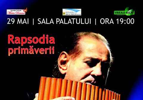 Concert extraordinar Gheorghe Zamfir la Sala Palatului