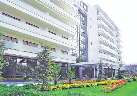 Parcare galactică în staţiunea Mamaia